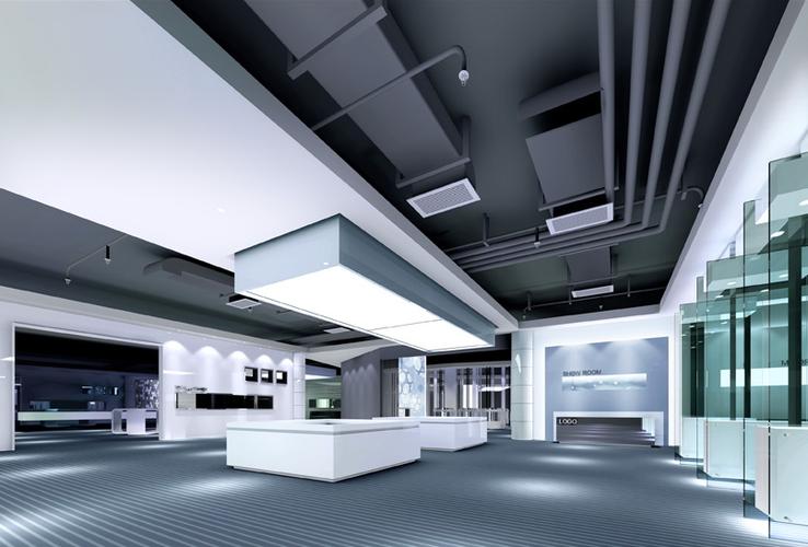 克拉玛依民营科技园科技中心装饰工程-办公空间装修案例-筑龙室内设计